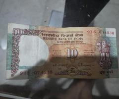 10 Rs note