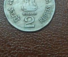 2 Rupees coin