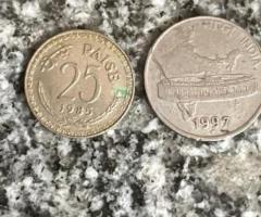 Old Indian coins