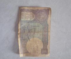 1 rupee old Indian note for sale