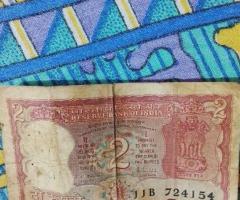 2 Rupees Note