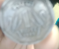 One Rupee old coin 1985 year