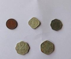 Old rare Indian coins for sale in MASS quantity