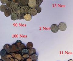 Old rare Indian coins for sale in MASS quantity