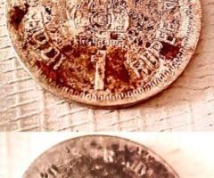 RAJIV GANDHI Indian Rs.1 rupees coin
