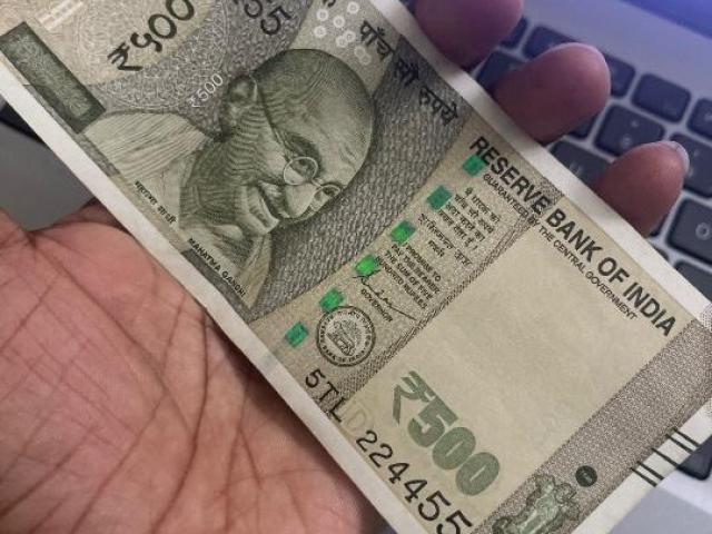 Fancy serial number - 500 note